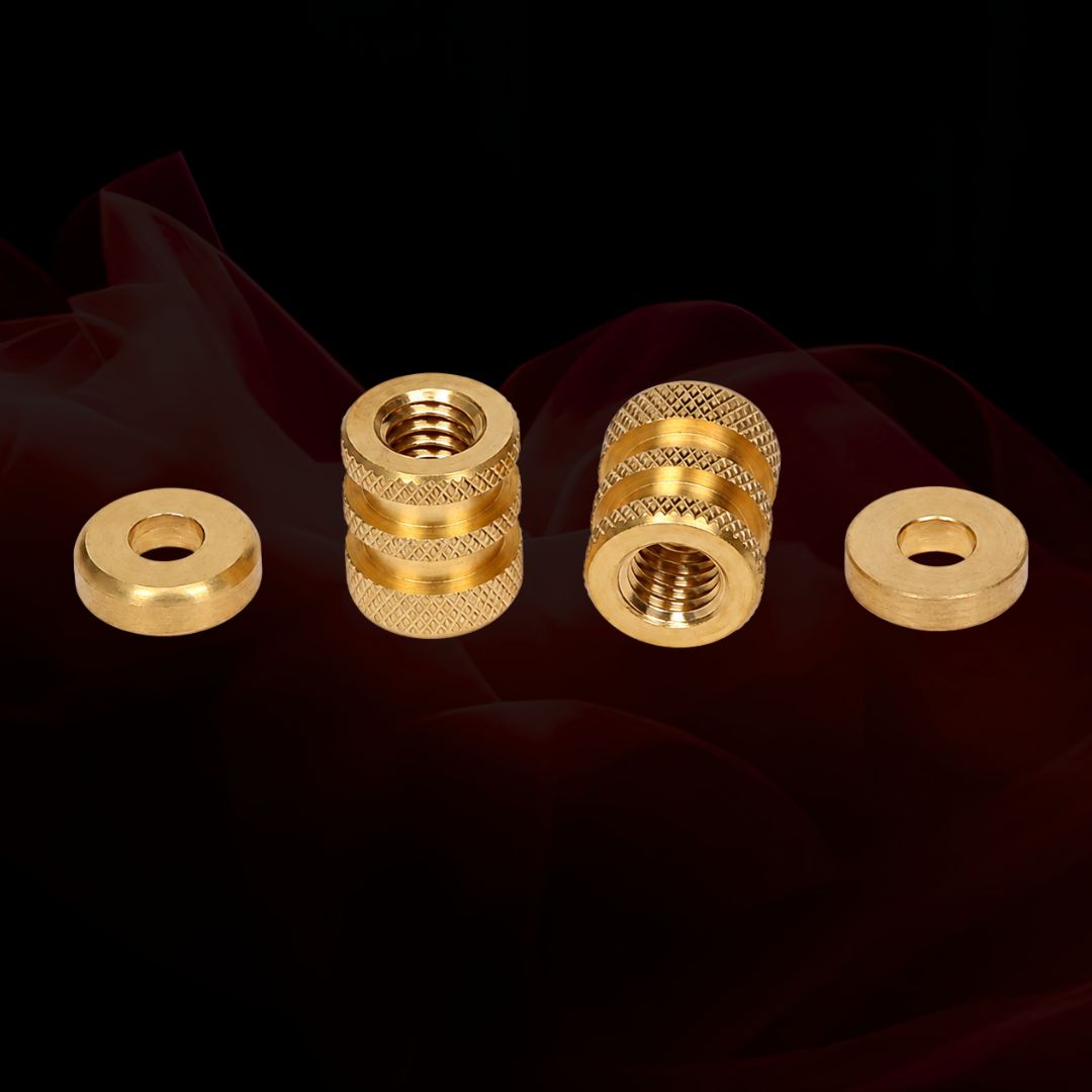 Brass Knurled Threaded Inserts