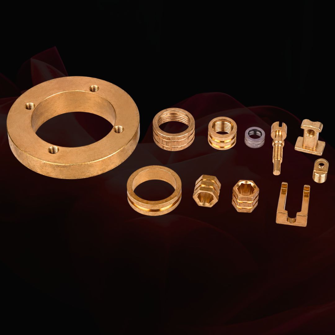 Precision Brass Turned Components